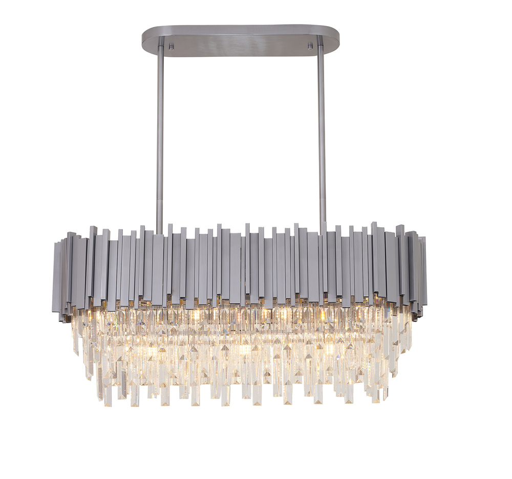 Satin Nickel Chandelier