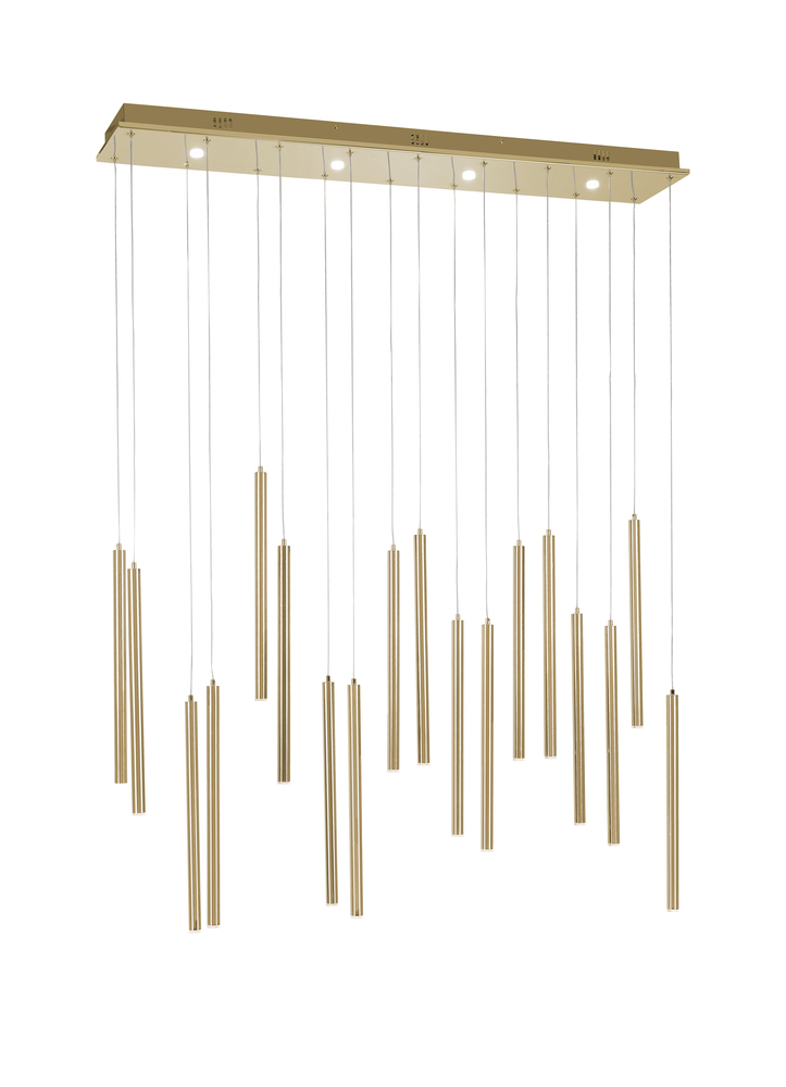 Gold LED Chandelier