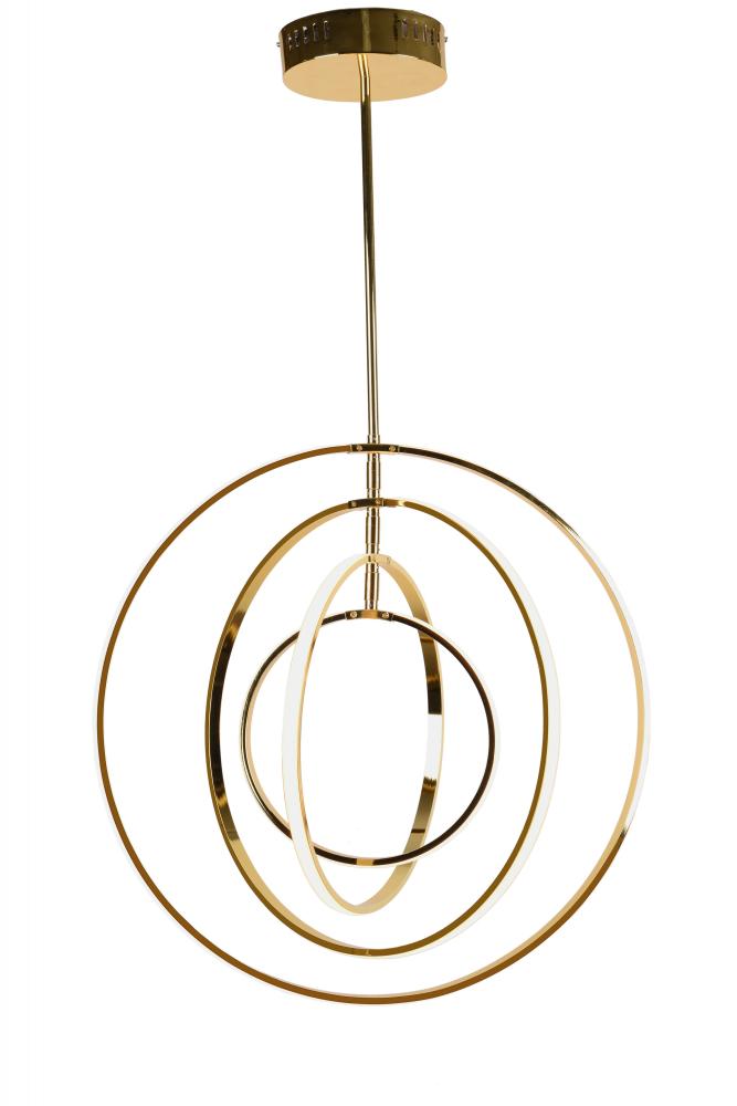 Gold LED Chandelier