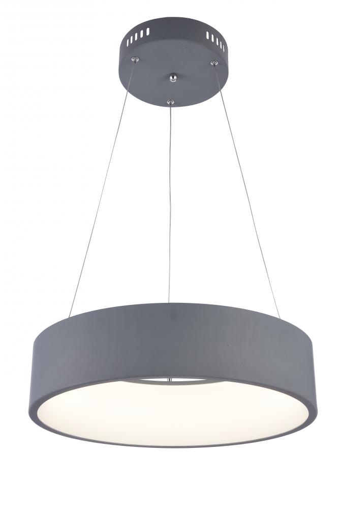 Grey LED Chandelier