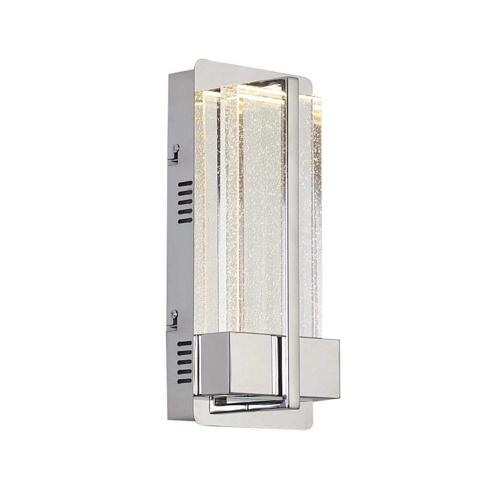 Metal & Glass LED Wall Sconce