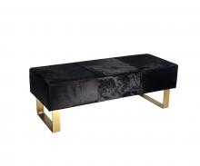 Bethel International Canada 1360OT/GD/BLACK - Gold Living Room Furniture