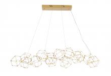 Bethel International Canada BE33C66G - Stainless Steel LED Chandelier