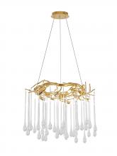 Bethel International Canada CN25C23G - Aluminum & Glass Chandelier