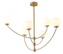 Bethel International Canada DC09C36G - Steel & Glass Chandelier