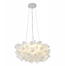 Bethel International Canada DLS44C20CL-1 - White LED Chandelier