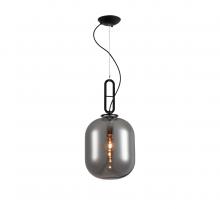 Bethel International Canada DU110SMK - Matte Black Single Pendant Lighting