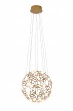 Bethel International Canada FIT04C15G - Gold LED Chandelier