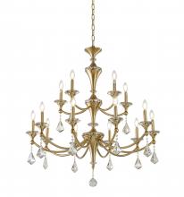 Bethel International Canada LA41C36BR - Satin Brass Chandelier