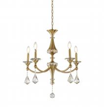 Bethel International Canada LA44C23BR - Satin Brass Chandelier