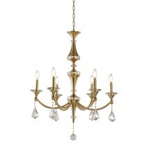 Bethel International Canada LA44C27BR - Satin Brass Chandelier