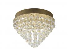 Bethel International Canada LX03SF20G - Gold Semi Flush Mount