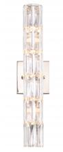 Bethel International Canada MBC11031-450 - Metal & Crystal Wall Sconce