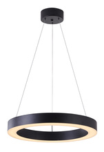 Bethel International Canada MU30CC21B - Matte Black LED Chandelier