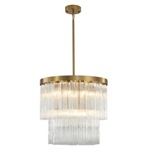 Bethel International Canada MU58C24BR - Satin Brass Chandelier