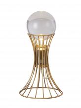 Bethel International Canada MU93T7BR - Antique Brass Table Lamp